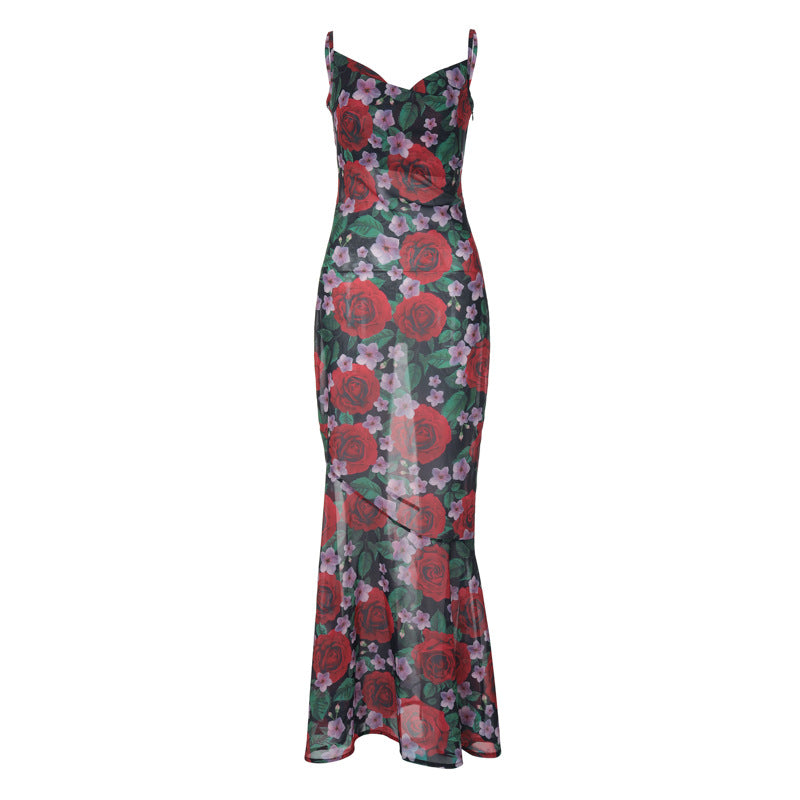 Women's Sexy Temperament Wild Slim Fit Long Dresses