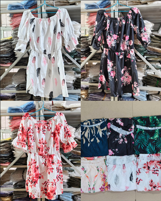 Unique Trendy Women's Sexy Fashion Printed Dress