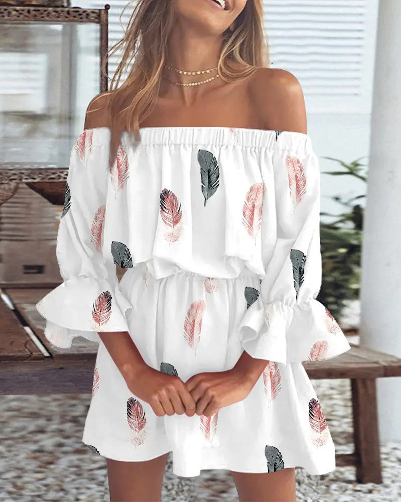 Women's Unique Sexy Fashion Printed Dress Dresses