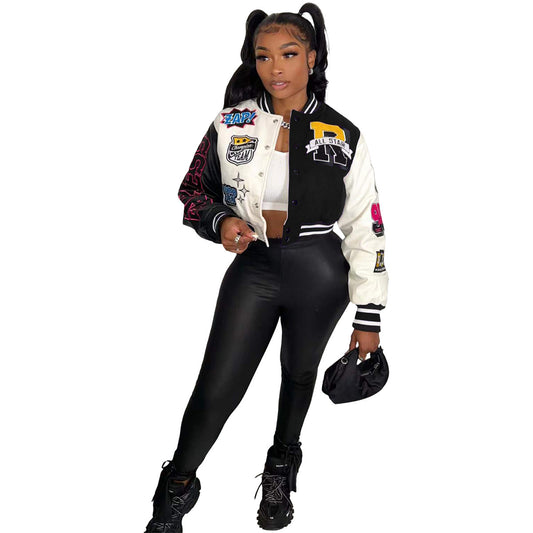 Urban Positioning Printing Press Button Stitching Jackets