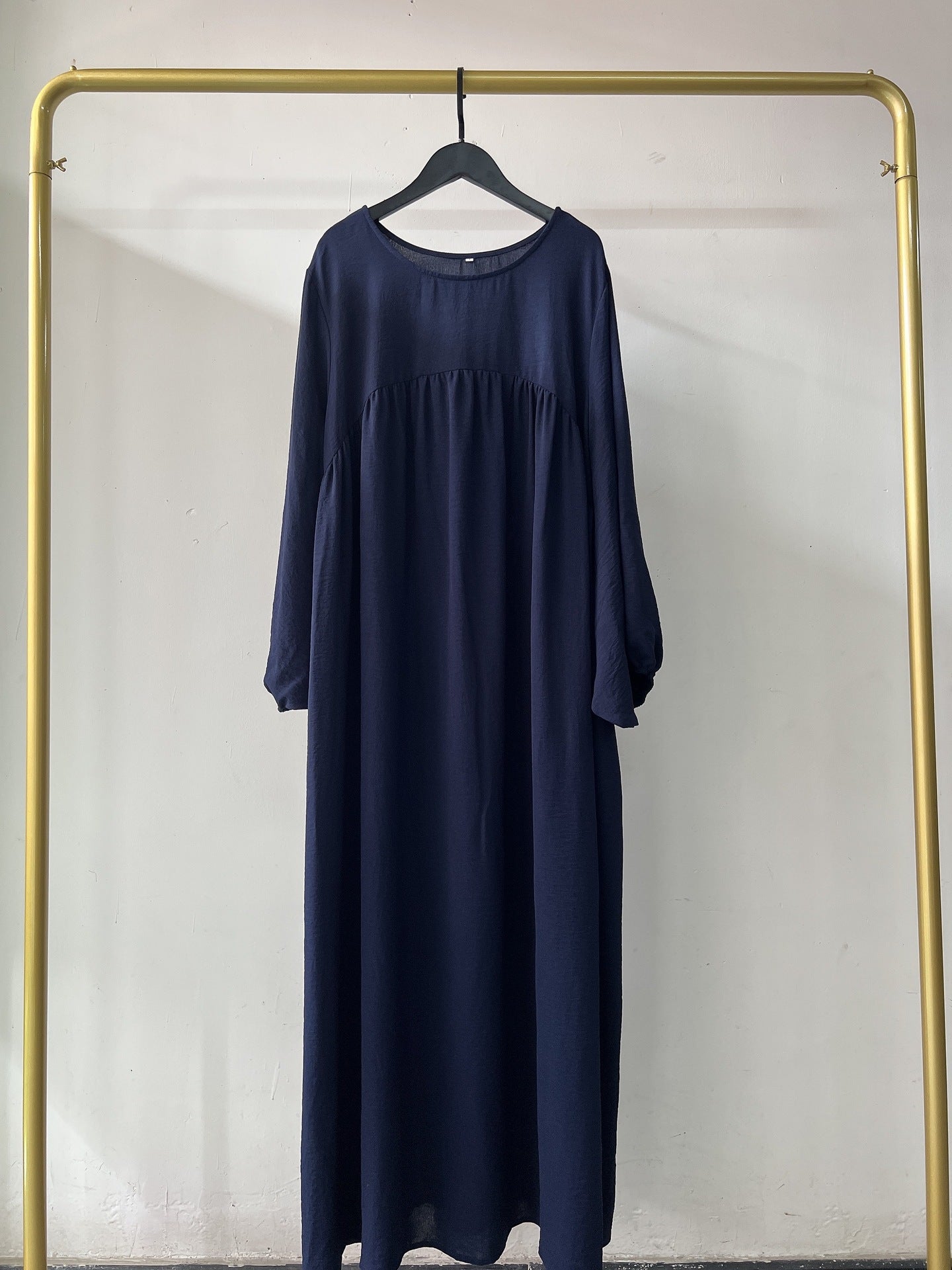 Large Swing Solid Color Loose Sweet Dress