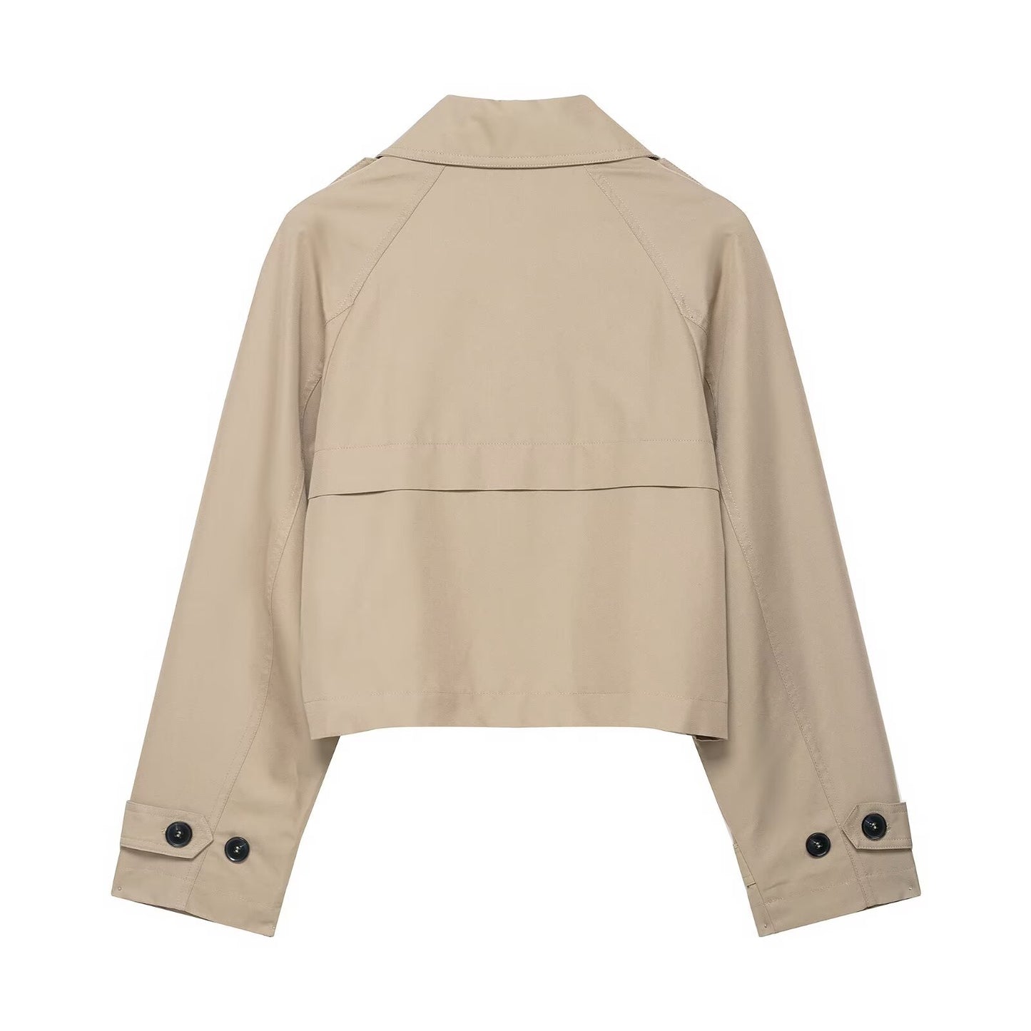 Women's Fashion Casual Double Breasted Trench Coats