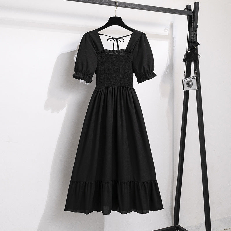 Women's Style Design Niche High-grade Floral Sleeve Dresses