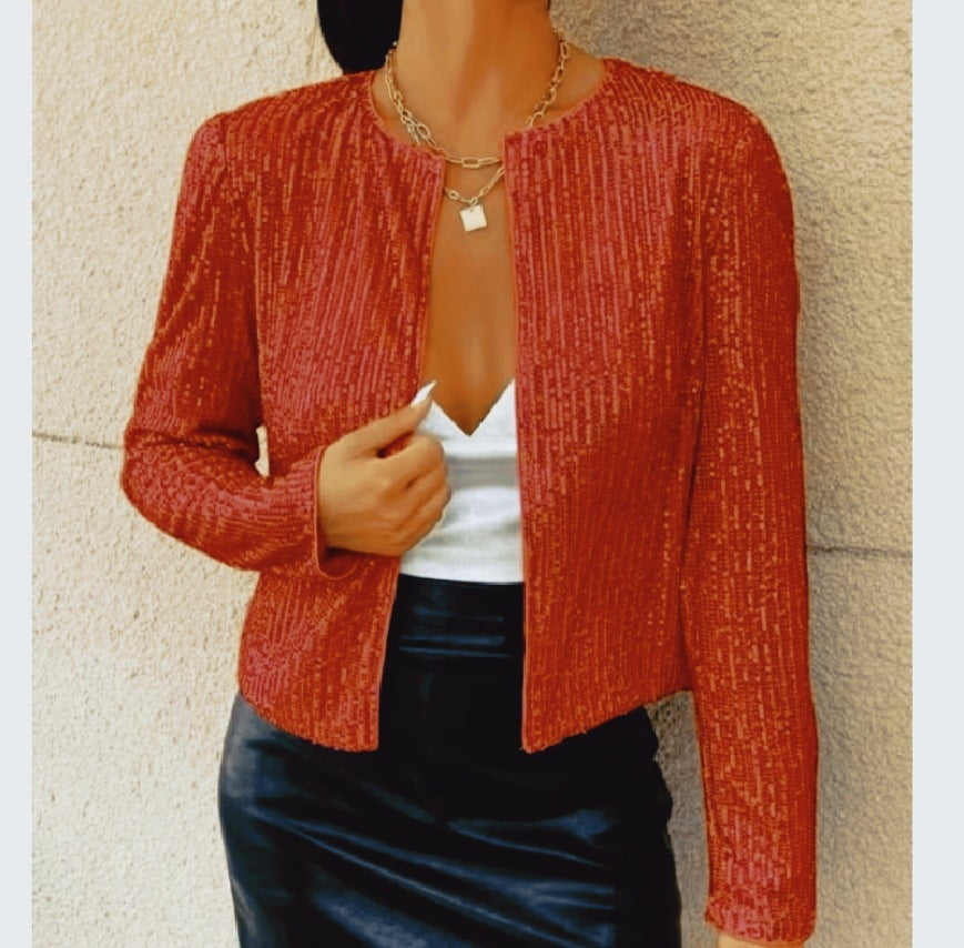 Fashion Sequin Color Matching Sequins Glitter Uniform