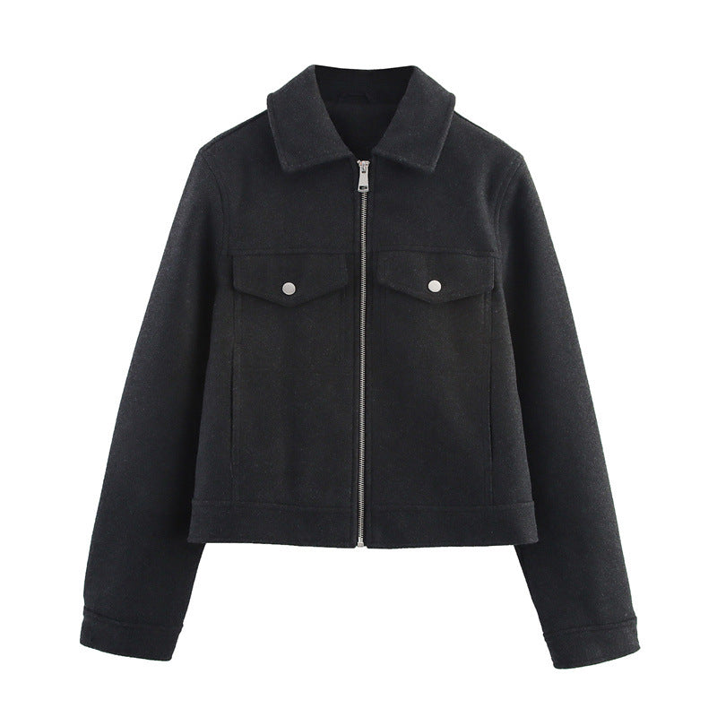 Women's Charming Autumn Fashion Casual Zipper Jackets