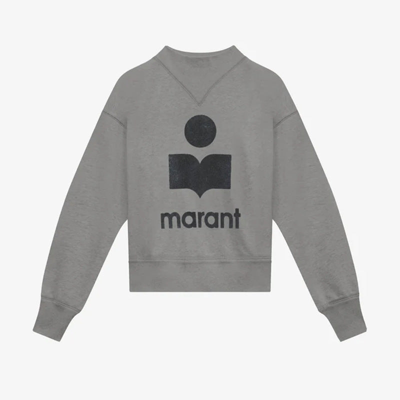 Women's North American Niche Classic Flocking Half Sweaters