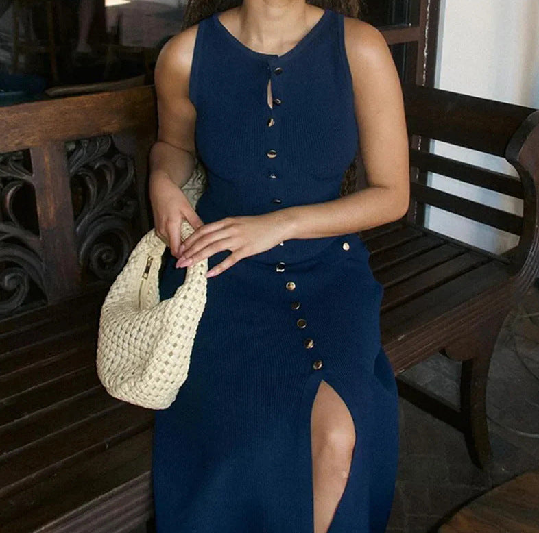 Fashion Temperament Crew Neck Bell Sleeve Sweaters