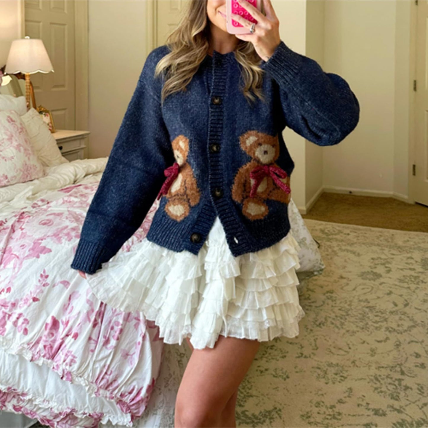 Women's Slouchy Sales Style Christmas Knitted Sweaters