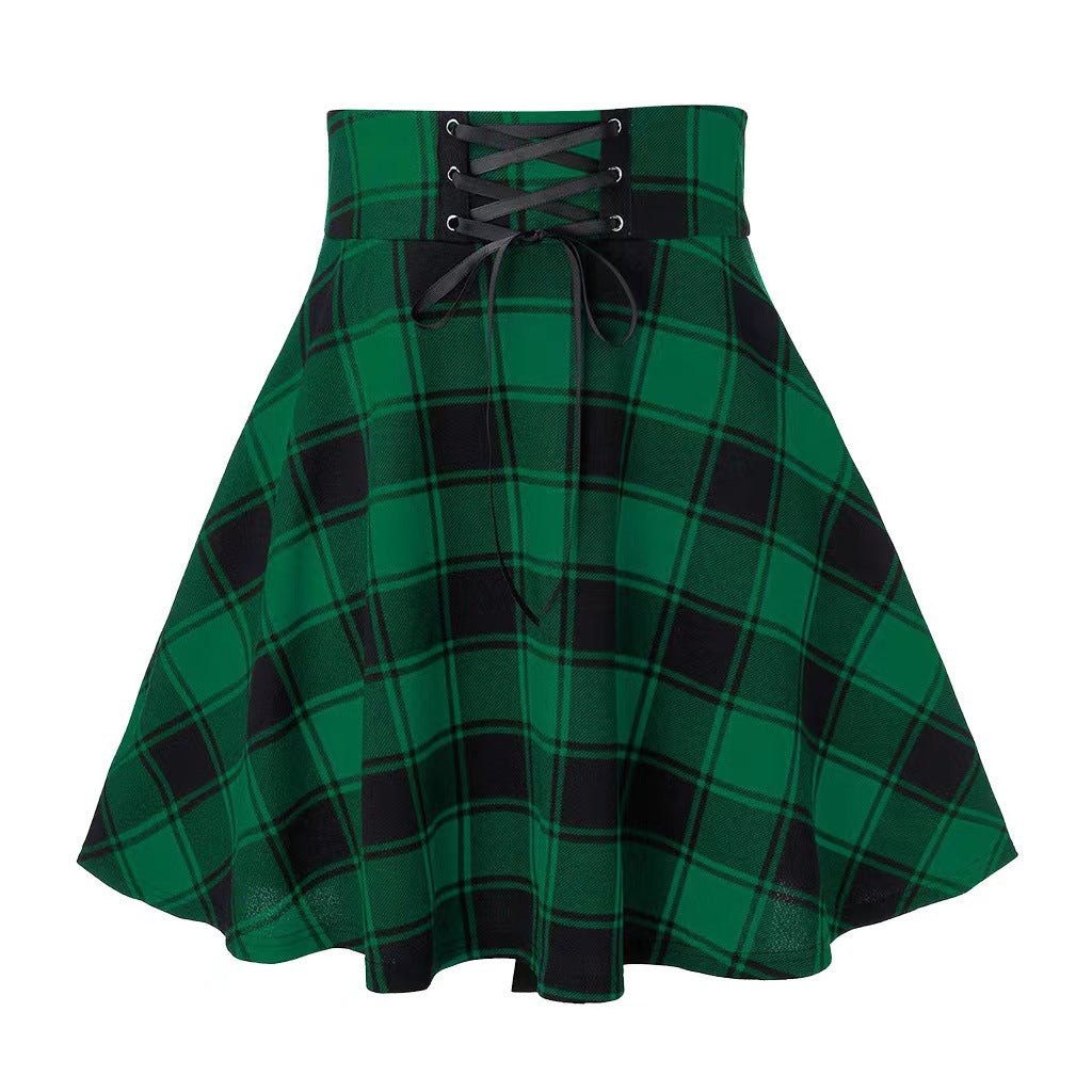 Unique Charming Durable Attractive Fashion Plaid Skirts