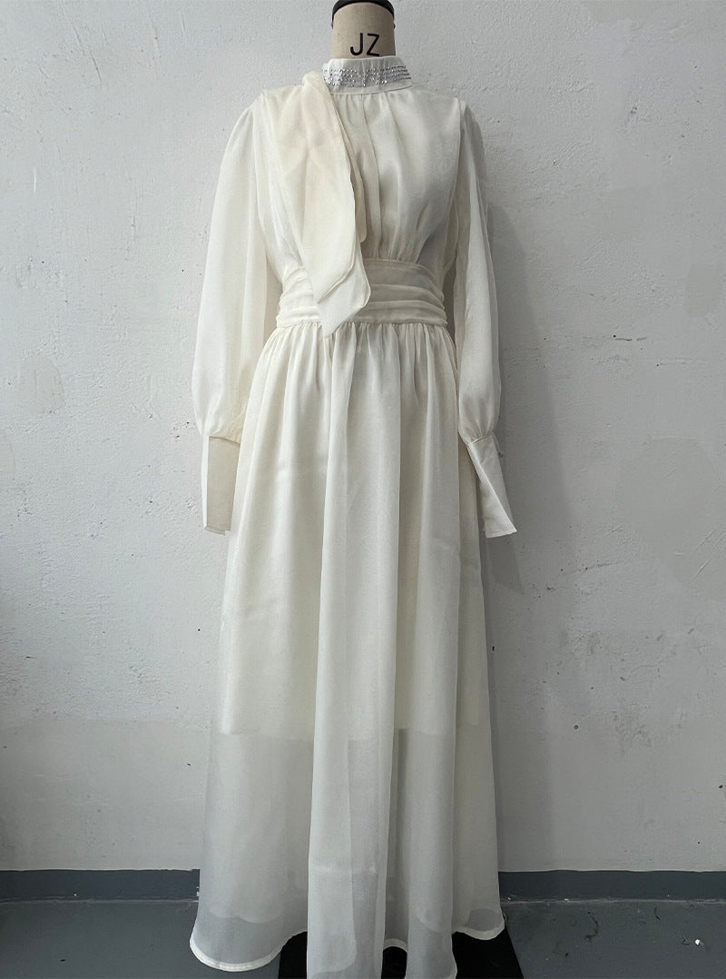 Women's Autumn Fashion Dress Design Sense Long Clothing