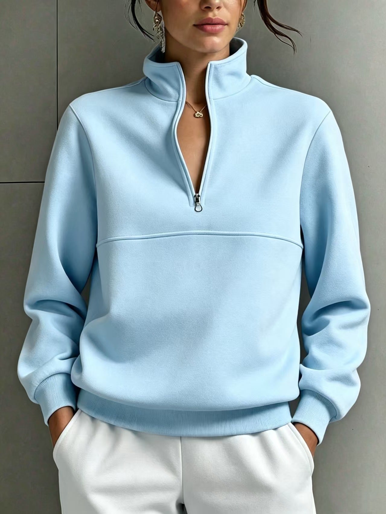 Trendy Women's Versatile Casual Fashion Long-sleeved Women's Sweater, Sweater