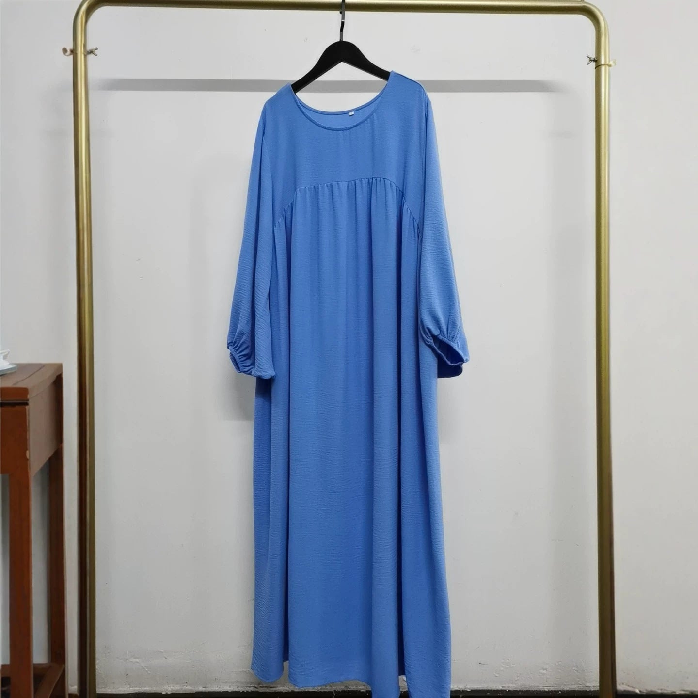 Large Swing Solid Color Loose Sweet Dress