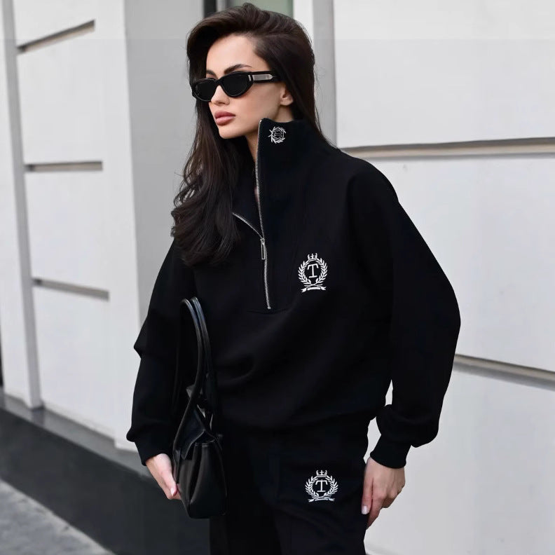 Women's Elegant Outfit Casual Exercise Two-piece Suits