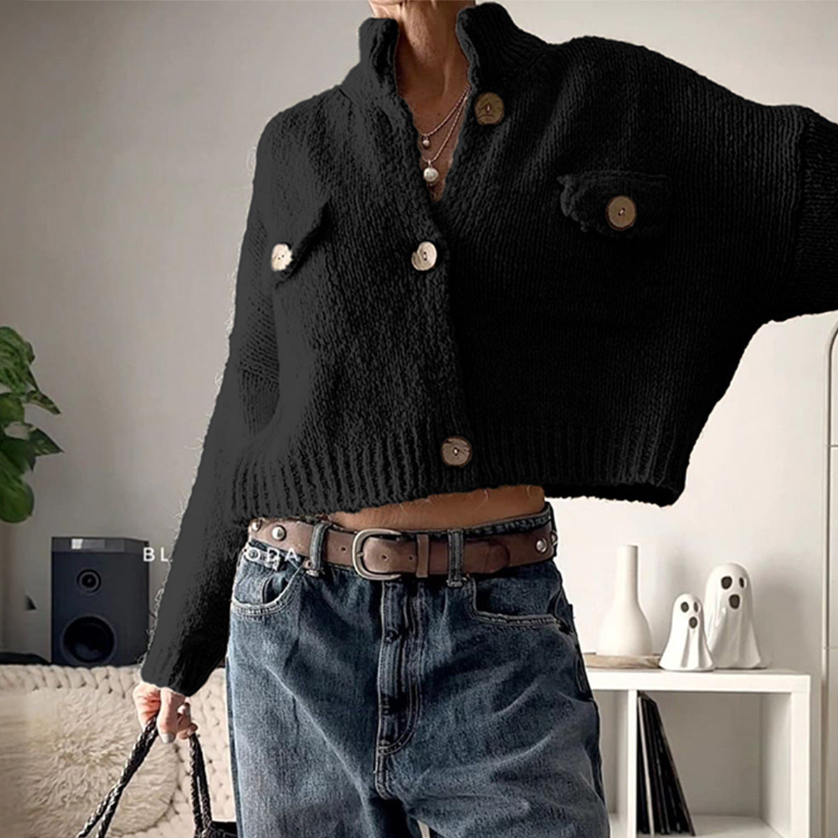 Women's Innovative Casual Woolen Long Sleeve Sweaters