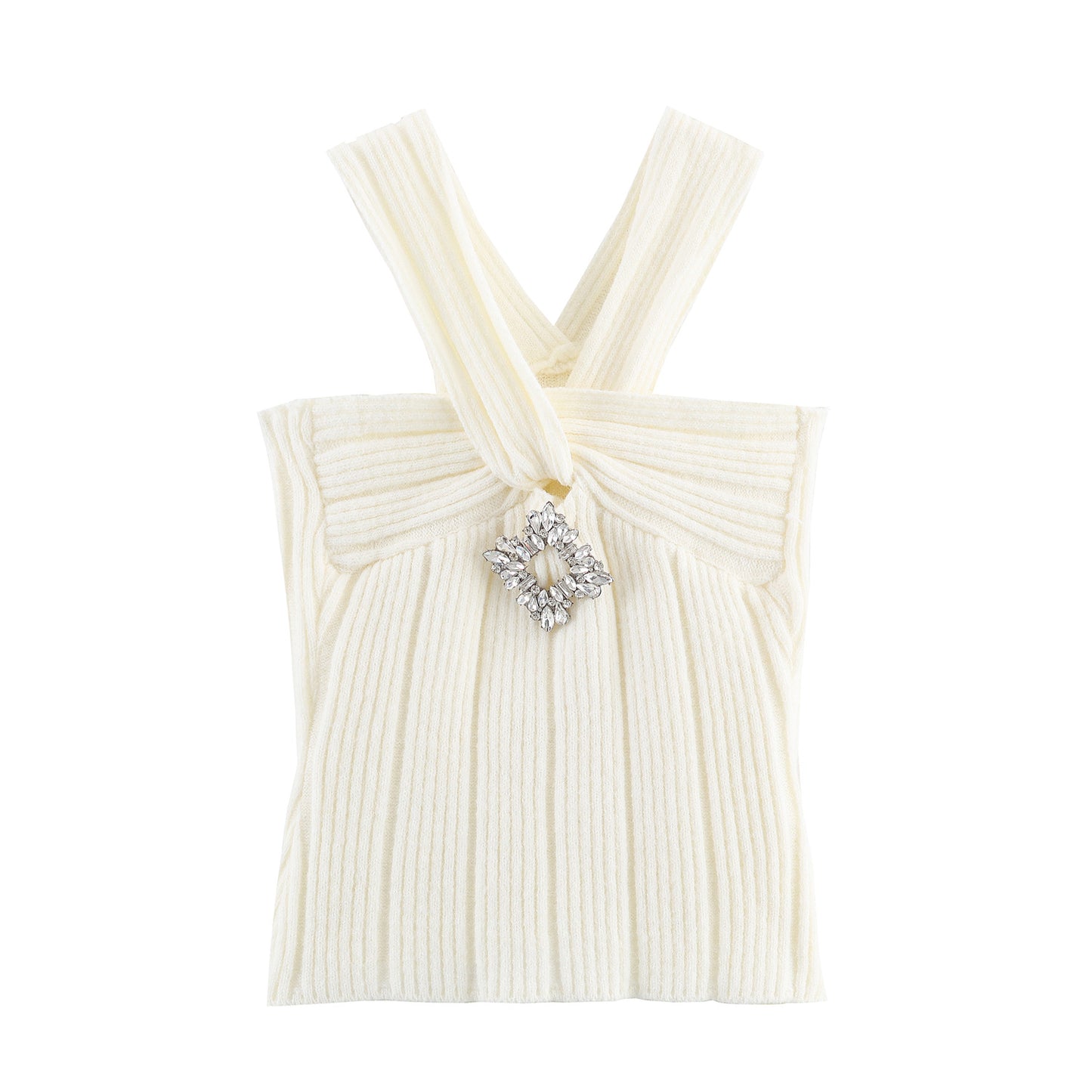 Women's Fashion Casual Style Gentle Knitted Two-piece Suits