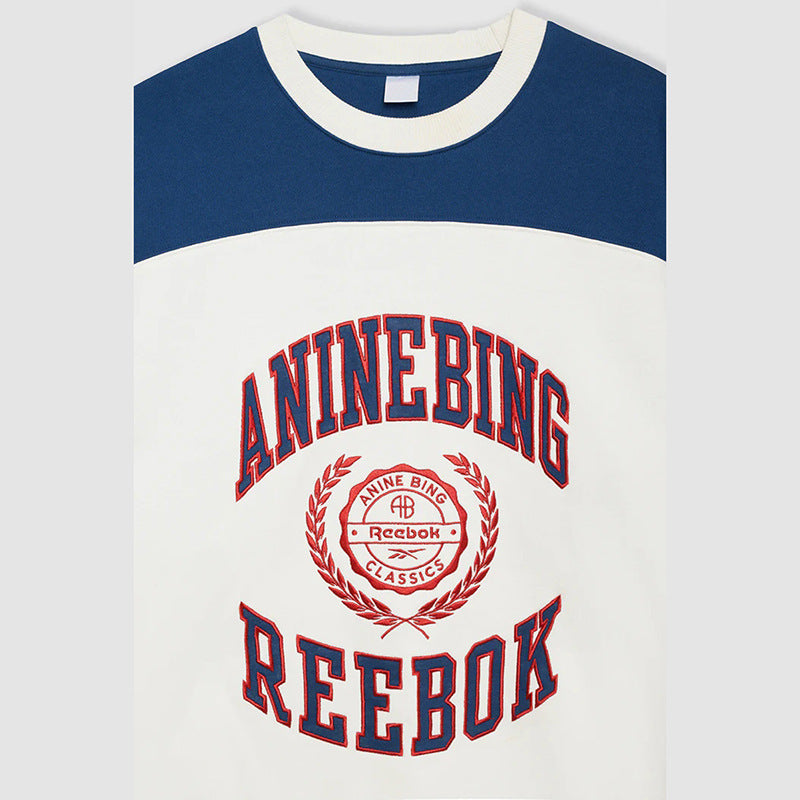 Women's Autumn North American Niche Front Letter Affixed Cloth Sweaters