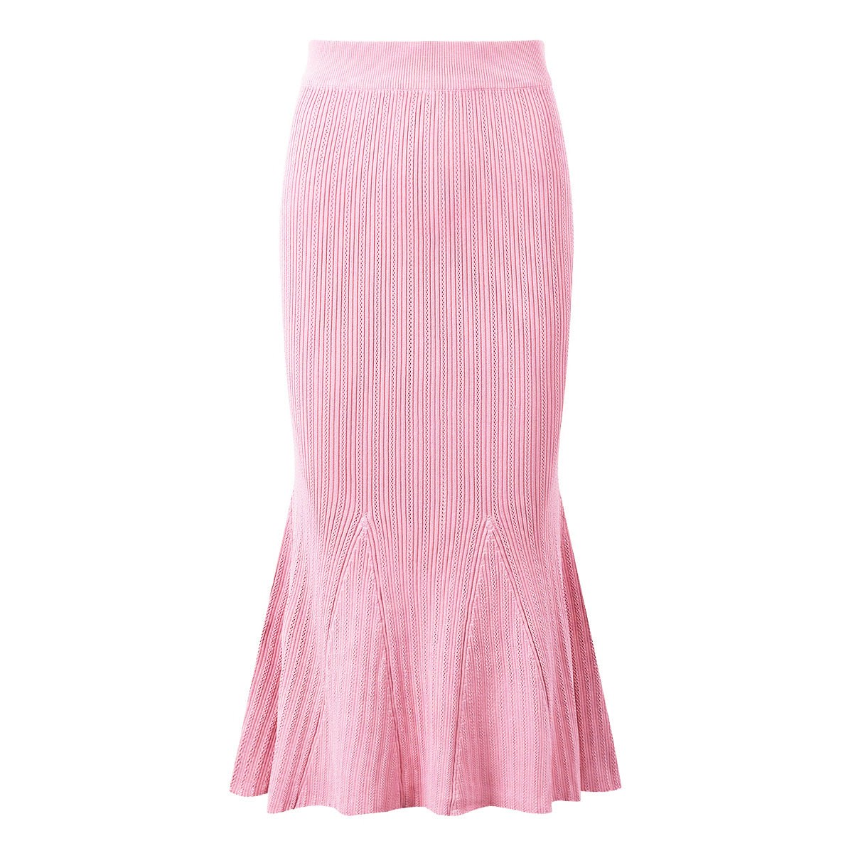 Women's High Version Versatile Fashionable Knitted Tup Fishtail Suits