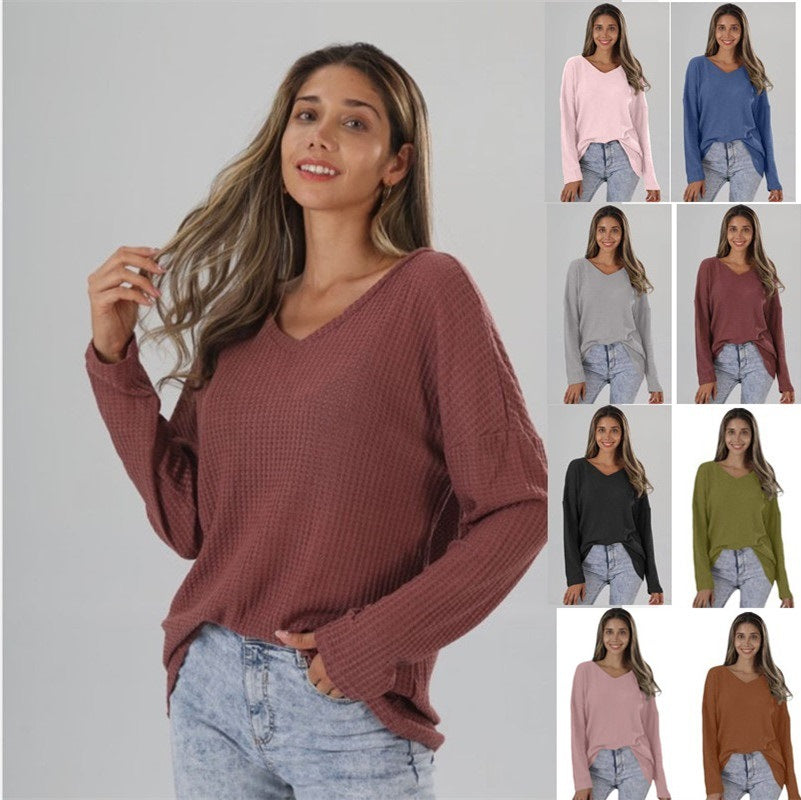 Classy Women's Loose Street Knitted Base Plus Size