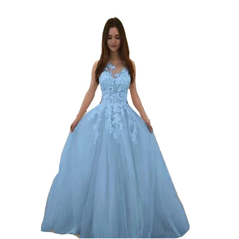 New Comfortable Dress Sexy Lace Three-color Dresses