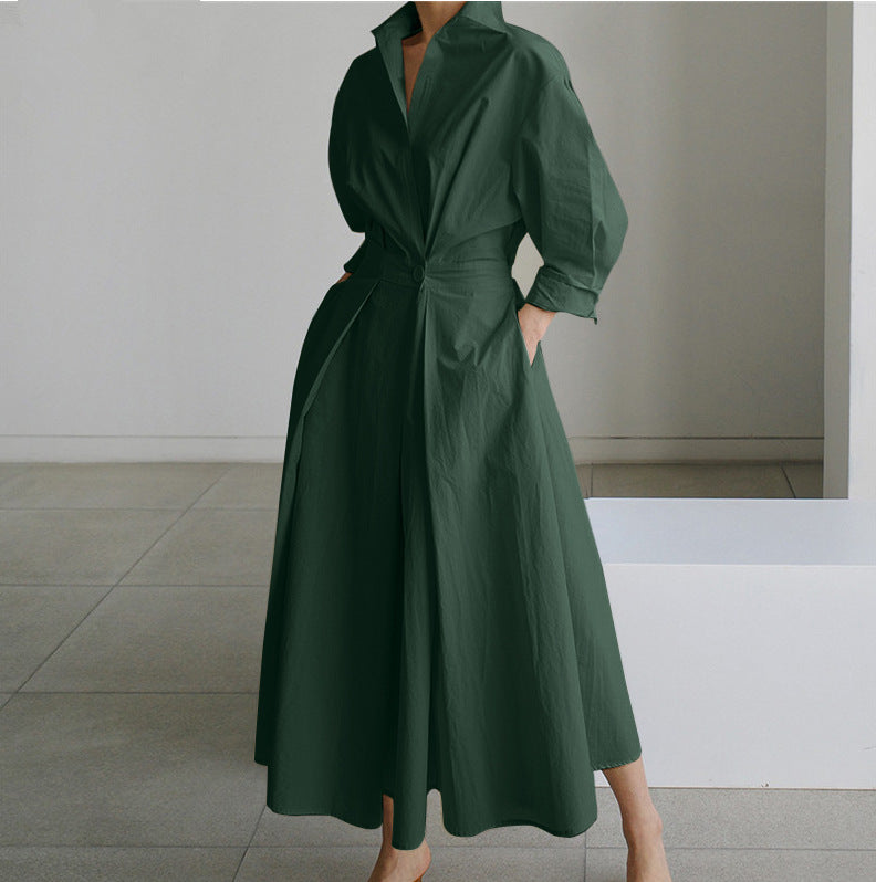 Loose Cotton Linen Elastic High Waist Slimming Elegant College Cardigans