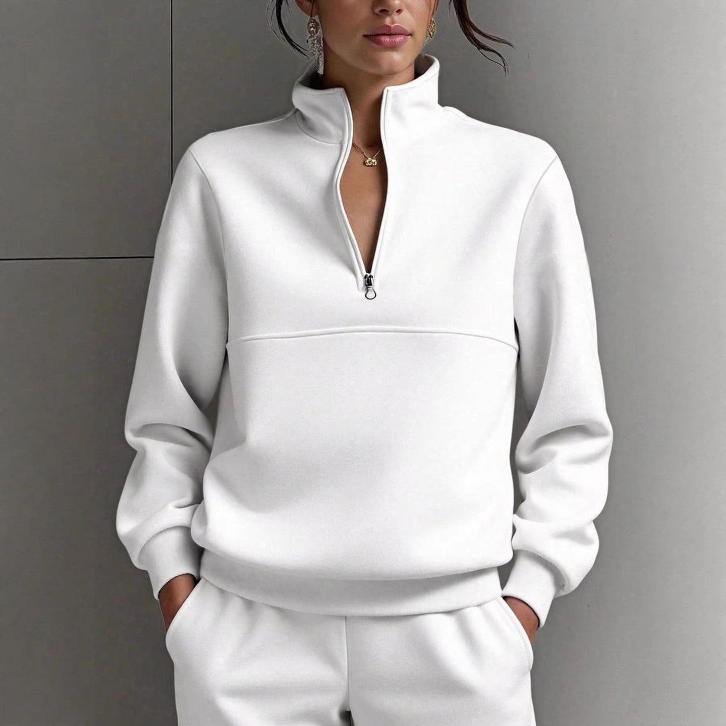 Trendy Women's Versatile Casual Fashion Long-sleeved Women's Sweater, Sweater