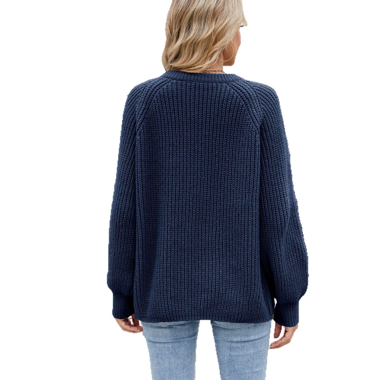 Women's Loose-fitting Casual One Breasted Fashion Sweaters