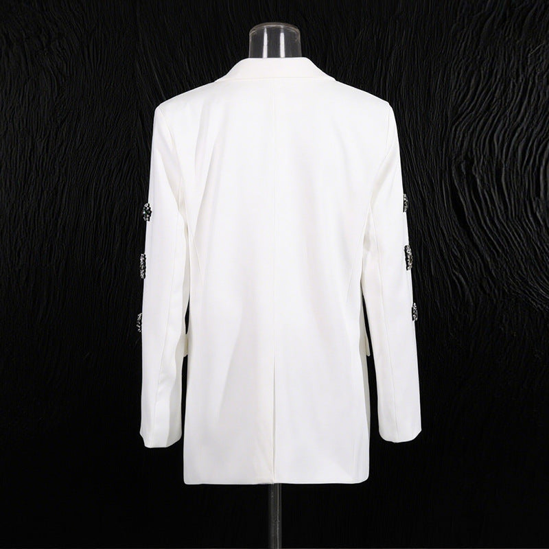Commute Style High-grade Diamond Classic Lapel Blazers