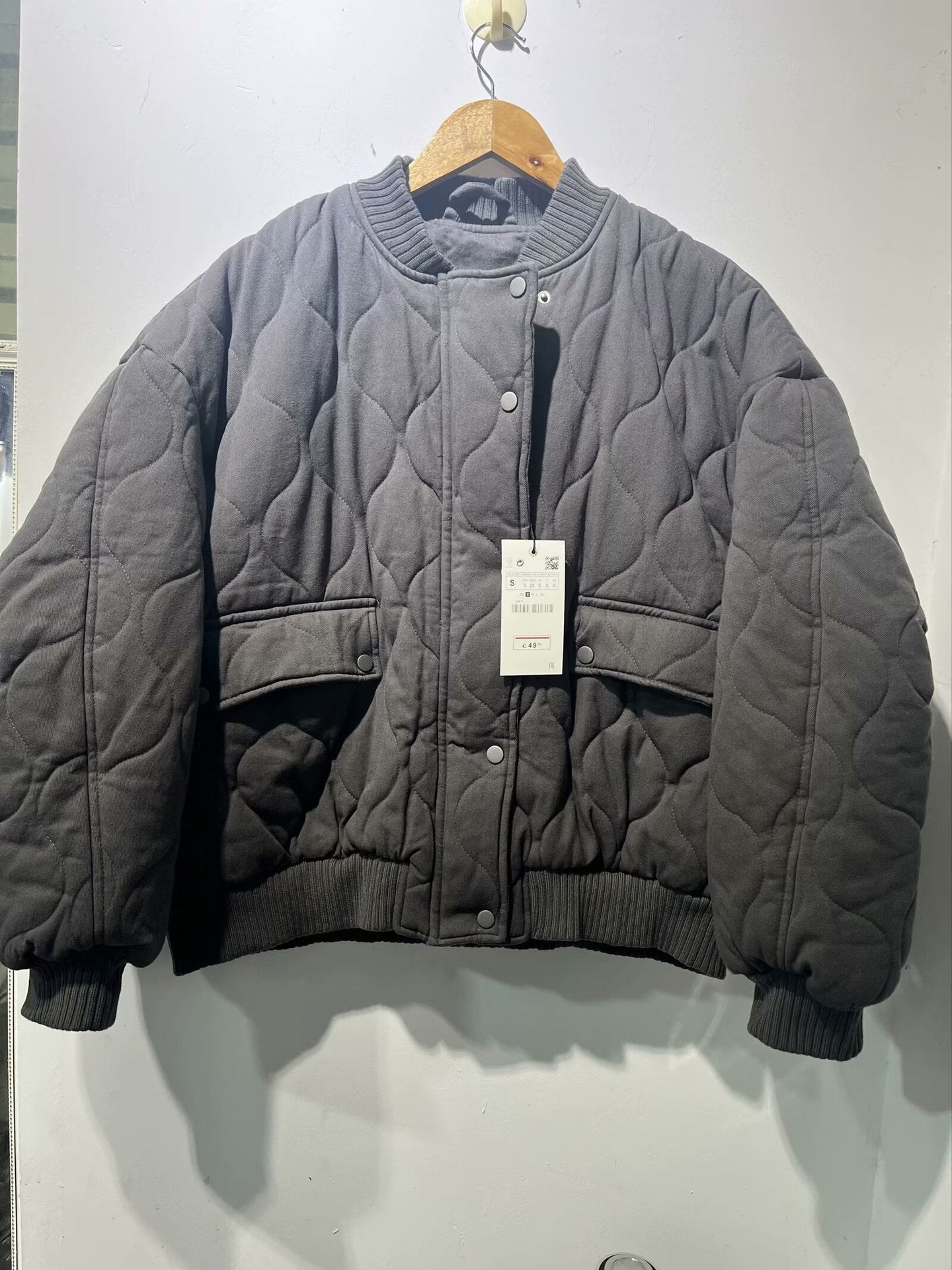 Women's Innovative Casual Wadded Loose Bomber Jackets