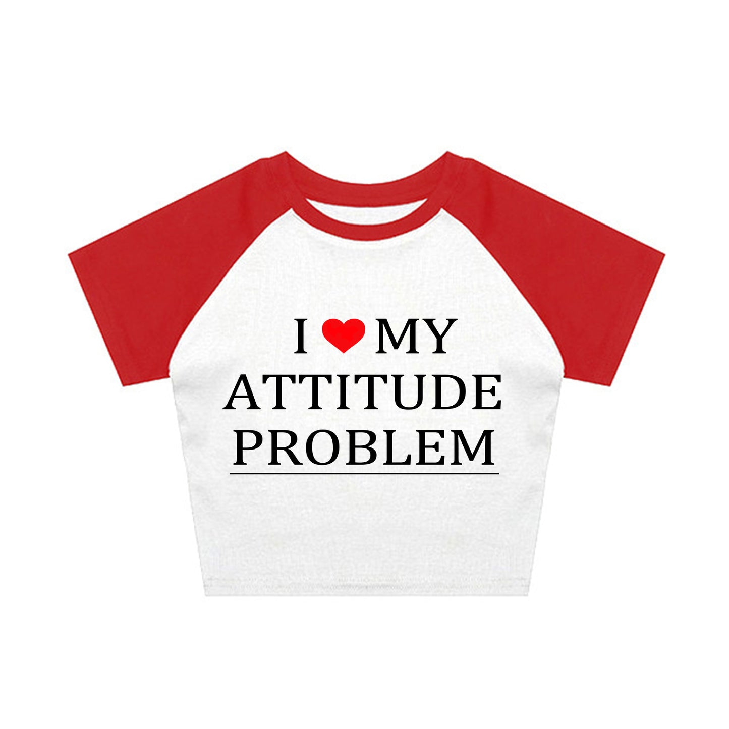 Women's Style Trendy Tight Letter Printed T-shirt Blouses