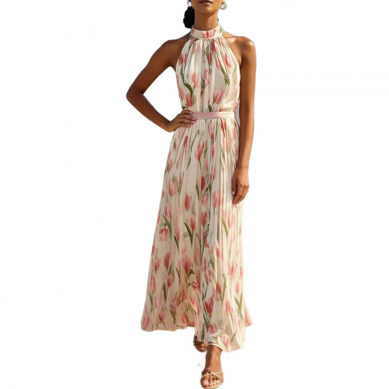 Summer Elegant Large Swing Vacation Style Dress