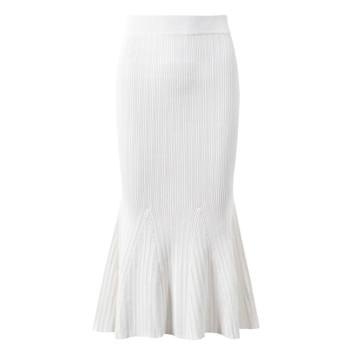 Women's High Version Versatile Fashionable Knitted Tup Fishtail Suits