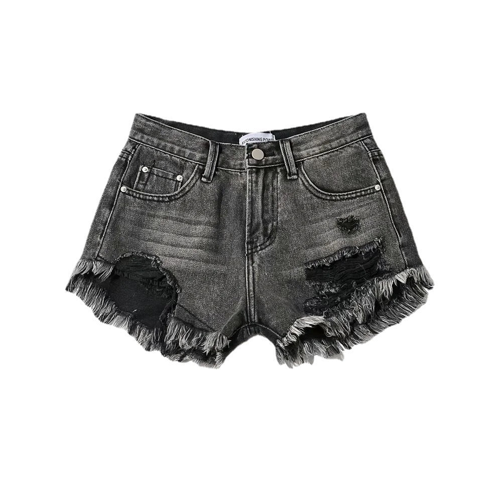 Women's American Summer High Waist Slim Fit Jeans