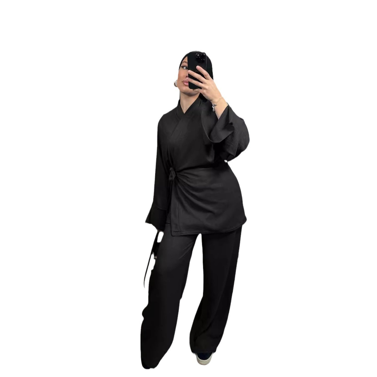 Casual Classic Unique Elegant Turkish Two-piece Suits