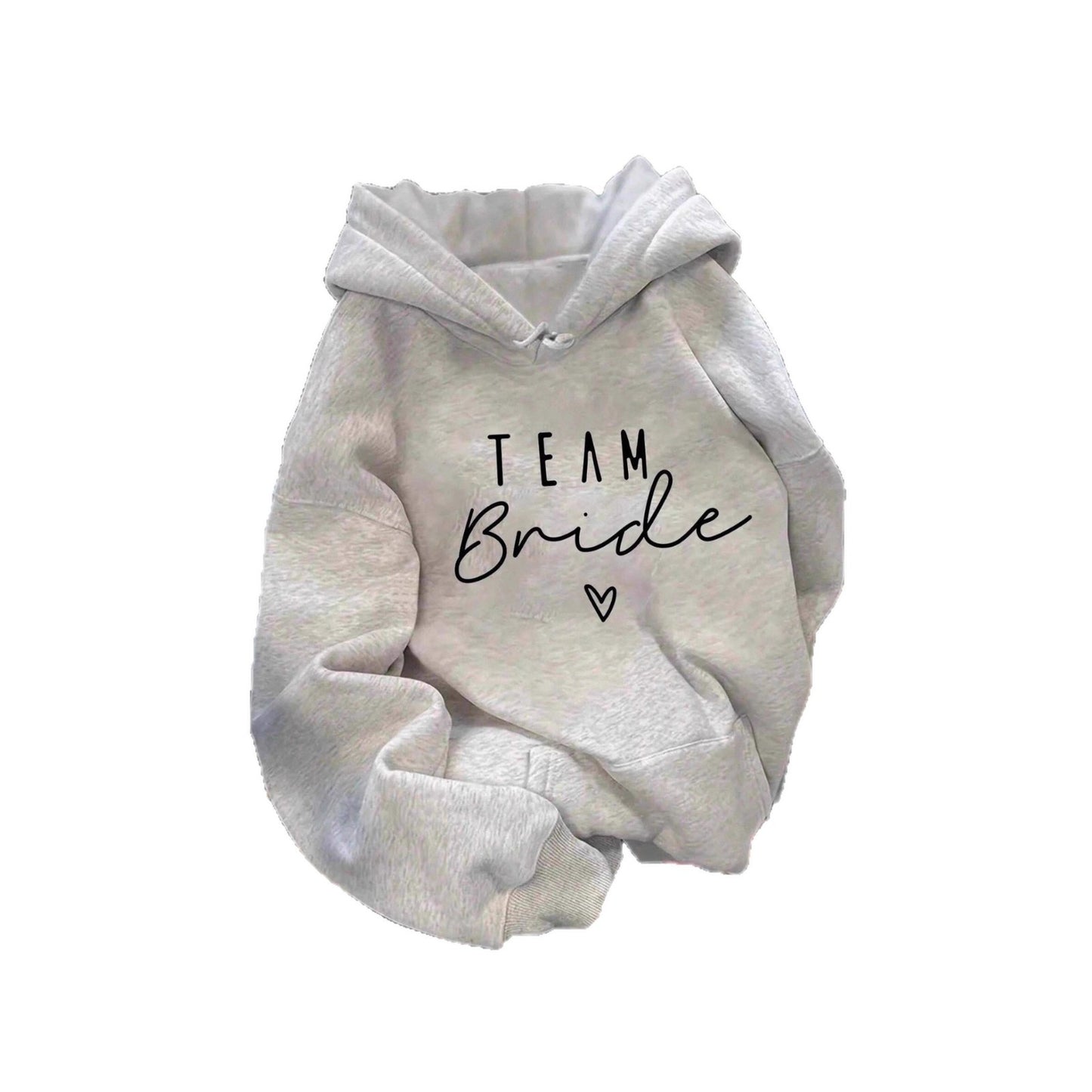 Women's Casual Home Heat Transfer Patch Printed Letters Loose-fitting Hoodie Women's Sweater, Sweater