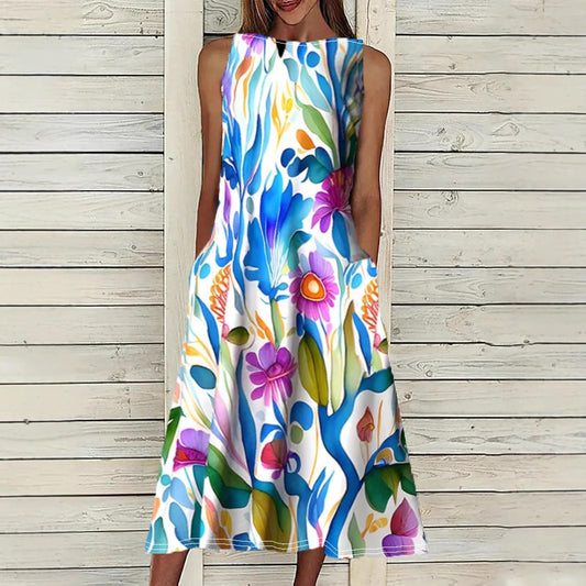 Women's Beautiful Innovative Printed Elegant Dress Dresses