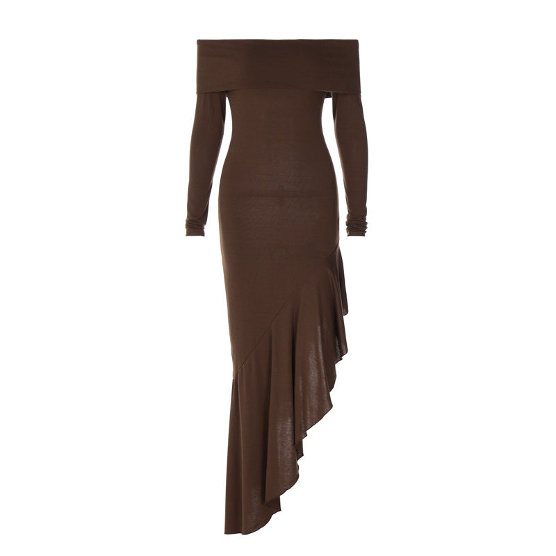 Women's Style Fashion Wear Elegant Long Sleeve Dresses