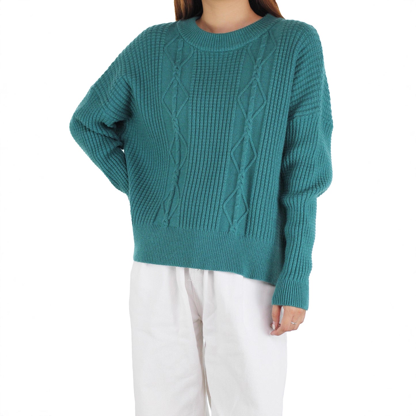 New Women's Pullover Long Sleeve Knitted Women's Sweater