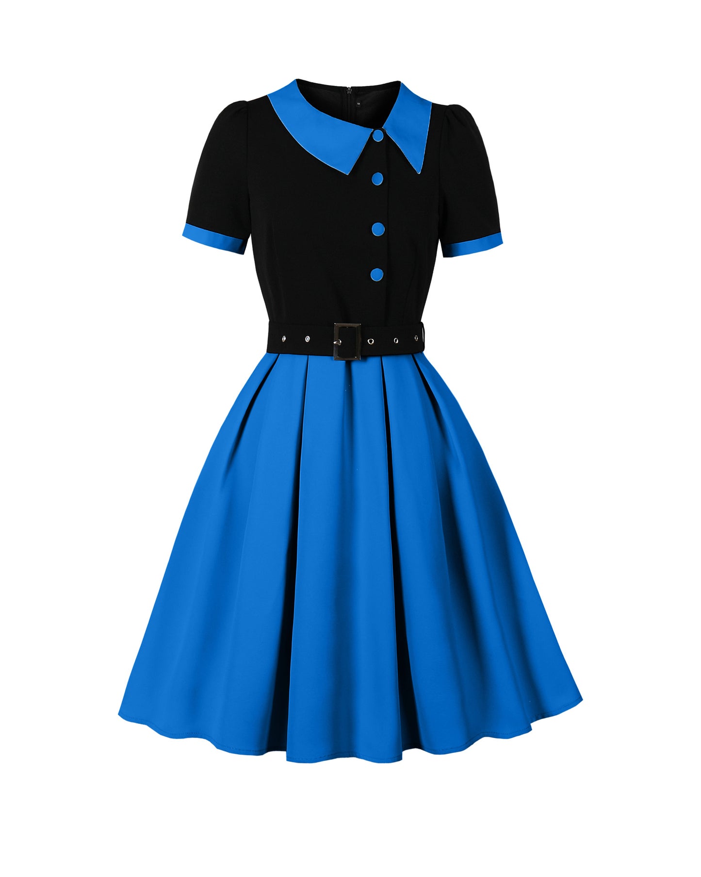 Women's Retro Hepburn Style Slimming Elegant Tea Dresses