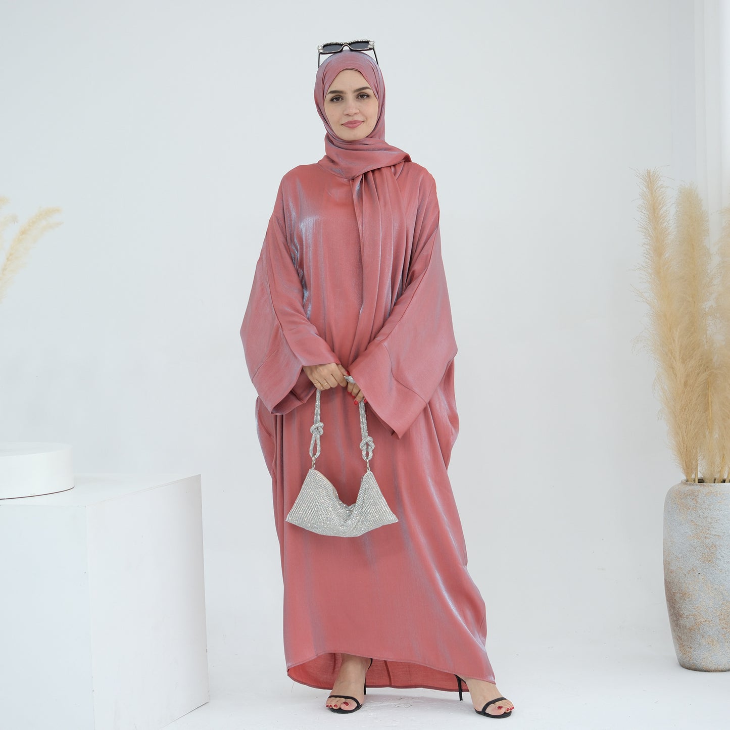 Puff Sleeve Summer Colorful Elegant Flash Cloth Dresses