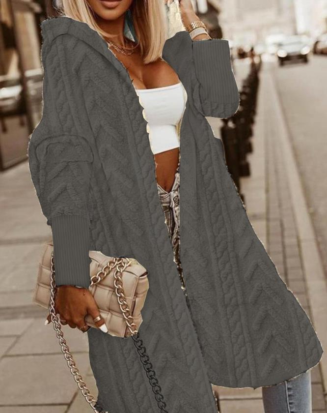 Women's Cool Classy Unique Jacquard Furry Sweaters