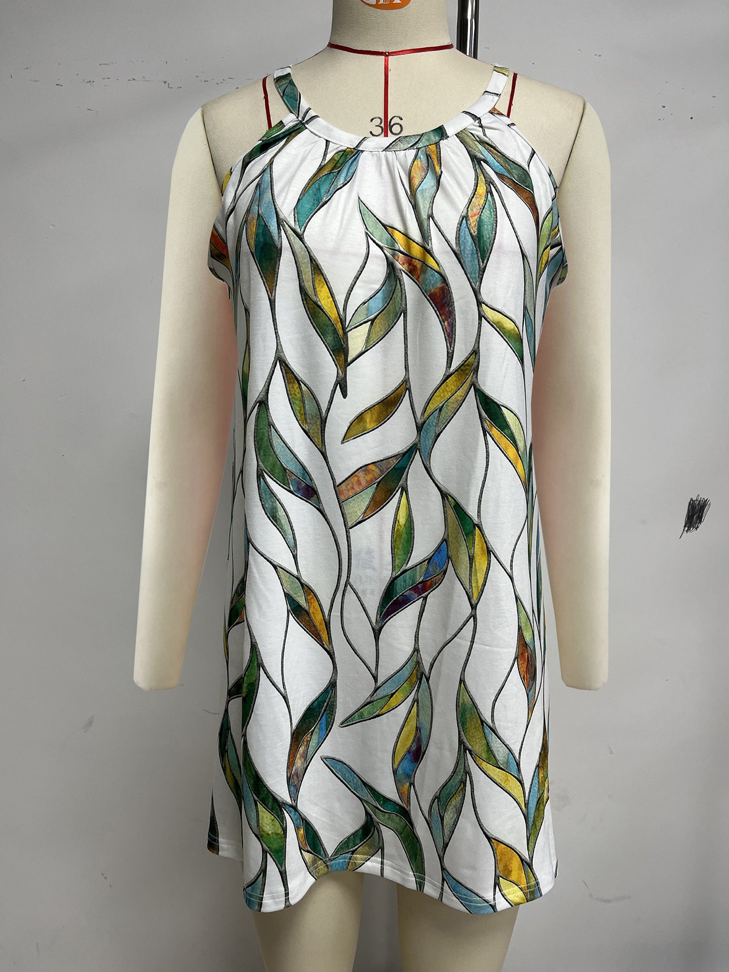 Pretty Versatile Printing Slip Casual Sleeveless Vests