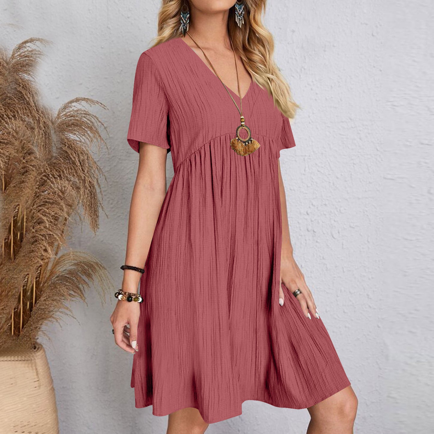 Women's Summer Loose Casual Sleeve Waist Shorts