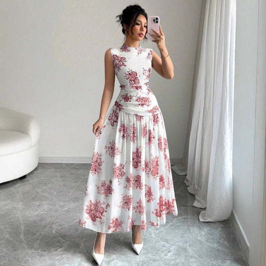 Women's Elegant Commuter Tank Dress Charming Dresses