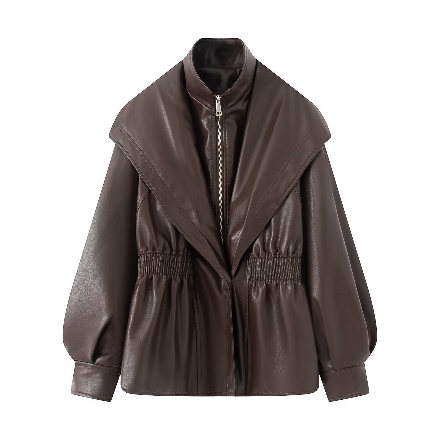 Women's Fashion Temperament Washed Old Style Imitation Jackets