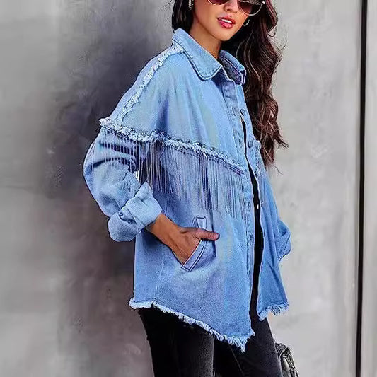 Wind Chain Rivet Street Fashion Single-breasted Coats