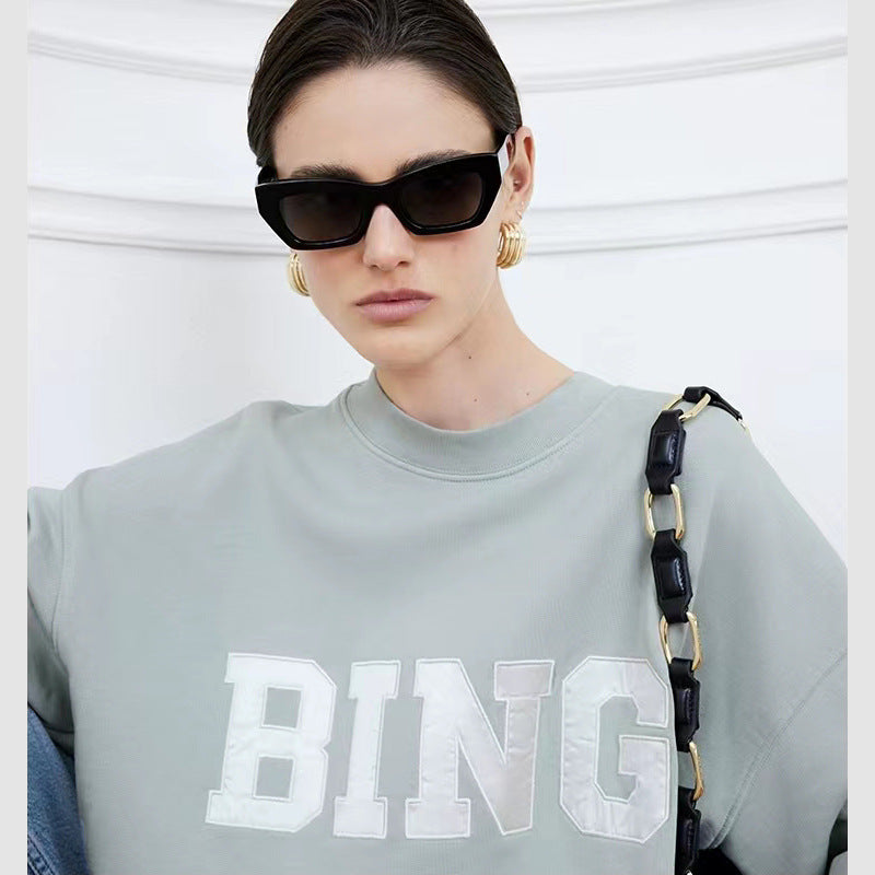 Women's Spring North American Niche Classic Embroidered Sweaters