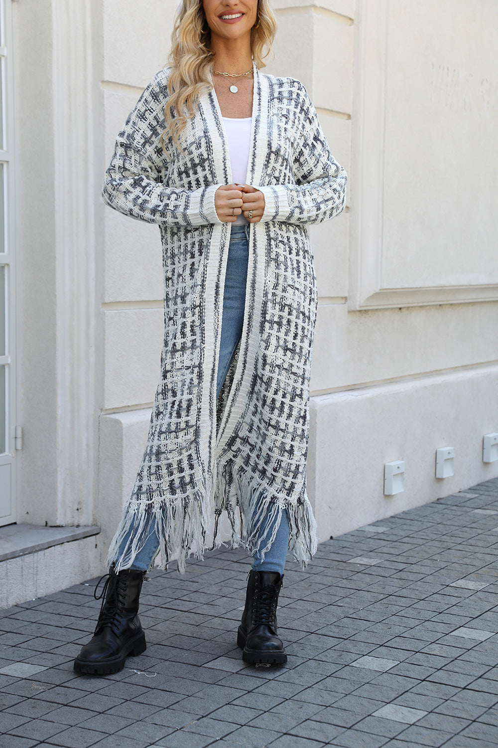 Comfortable Creative Women's Spring Tassel Long Plus Size