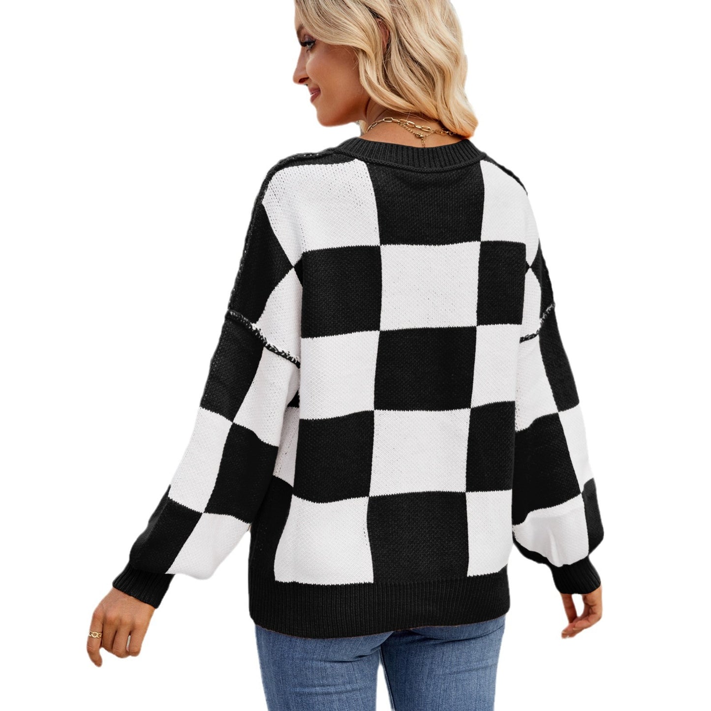 Women's Autumn Pullover Round Neck Long Sleeves Loose Tops
