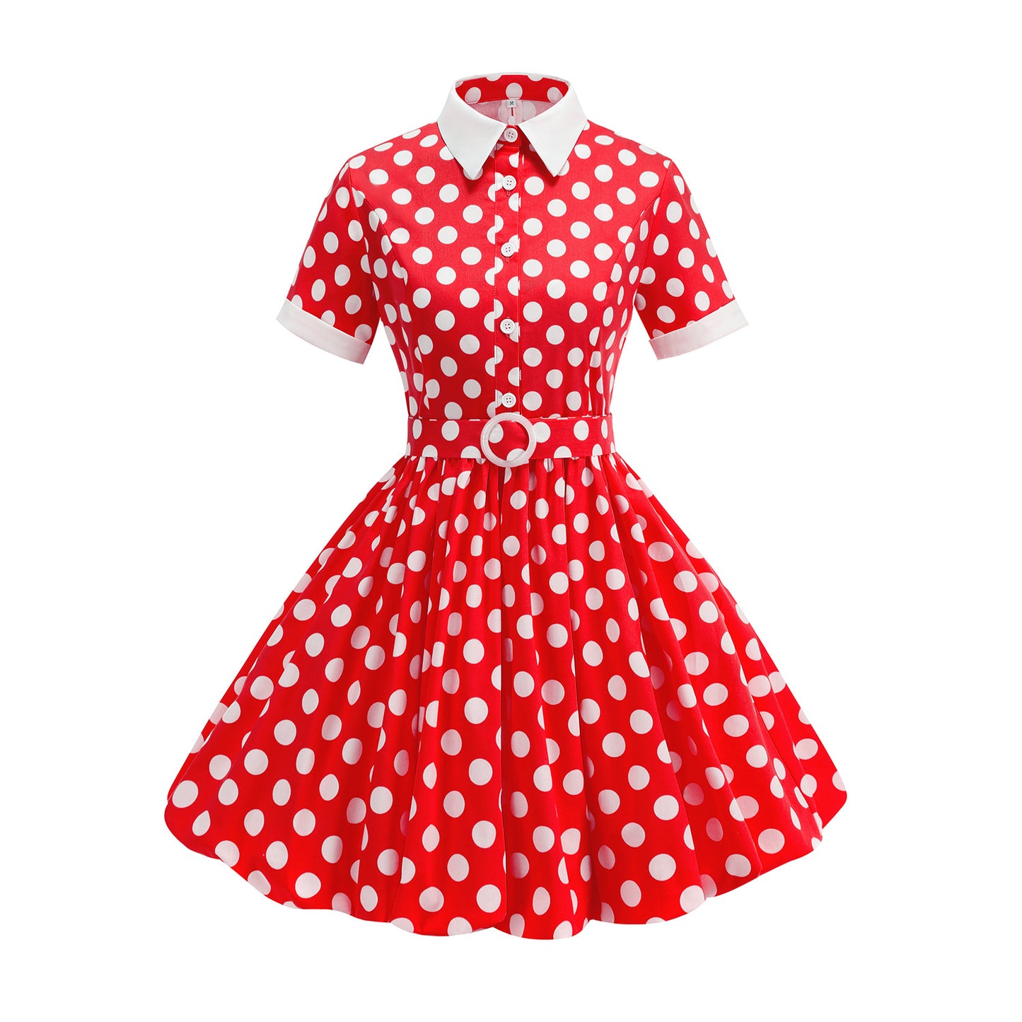 Retro Style Bud Summer Travel Court Dresses