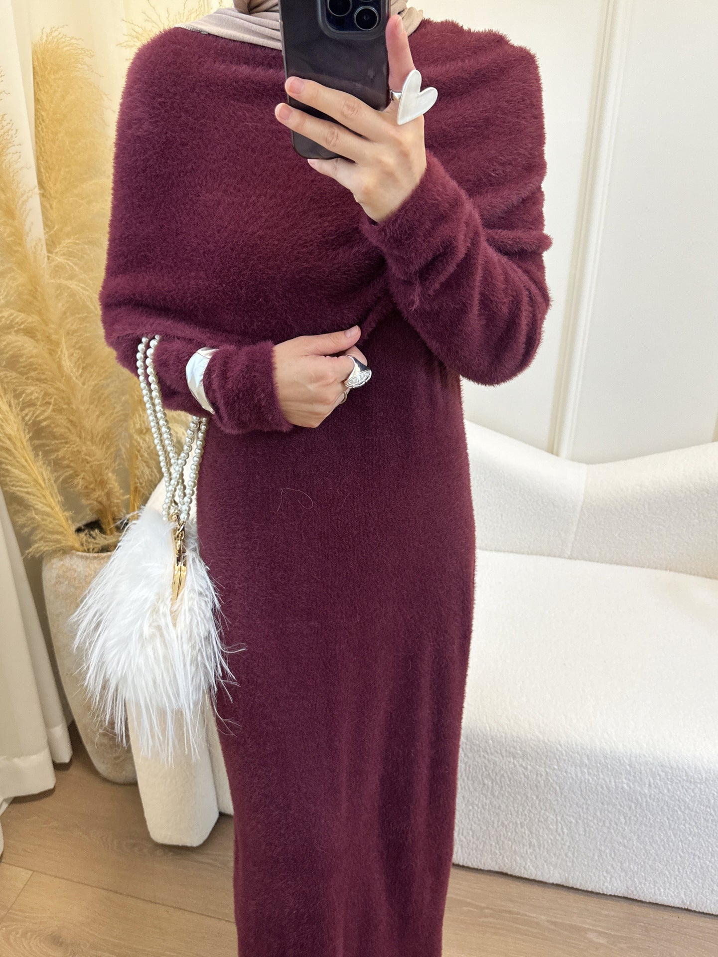 Cool Stylish Solid Color Shawl Two-piece Dresses